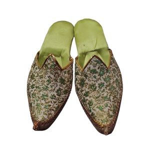 Vintage Ornate Mules from‎ Thailand